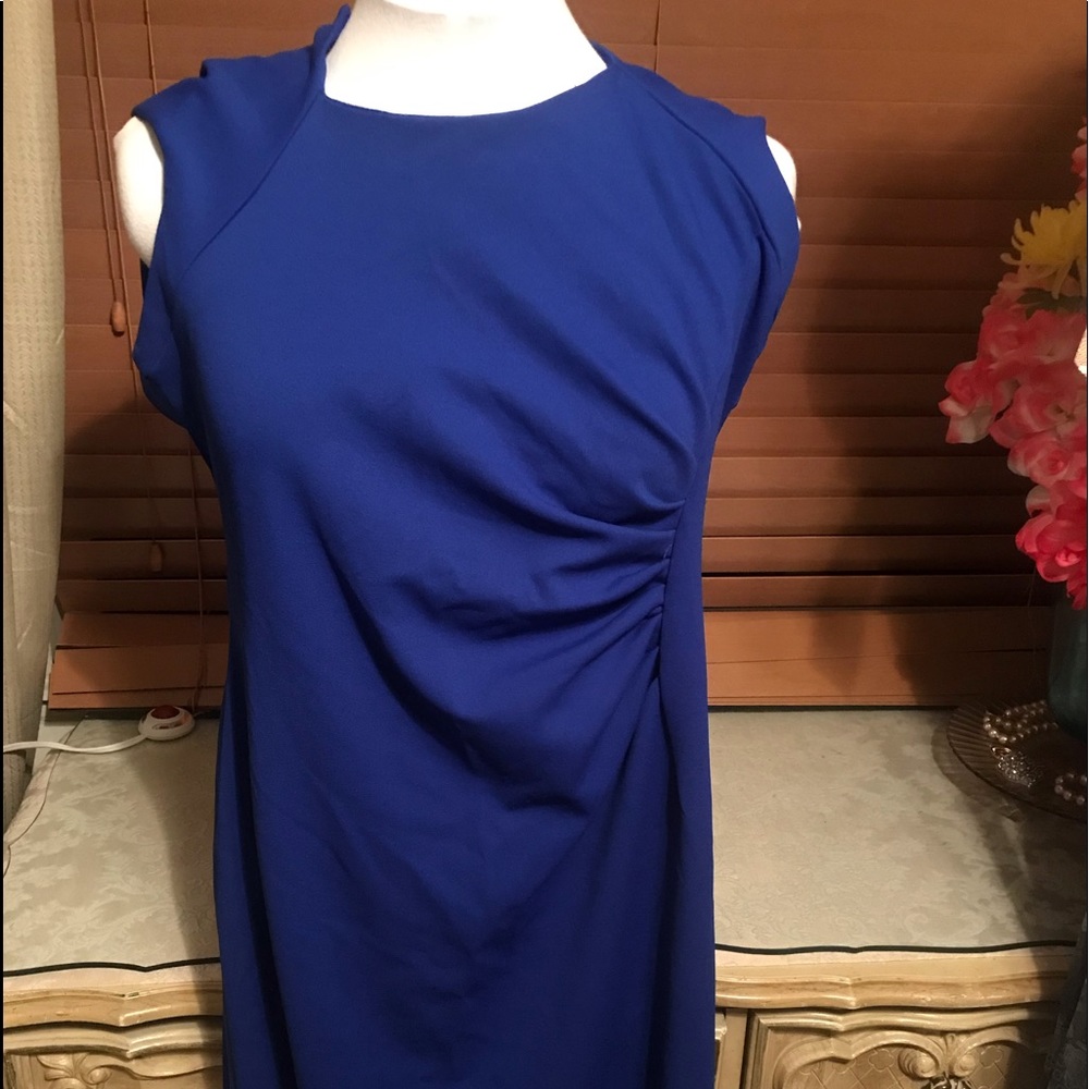 Blue dress